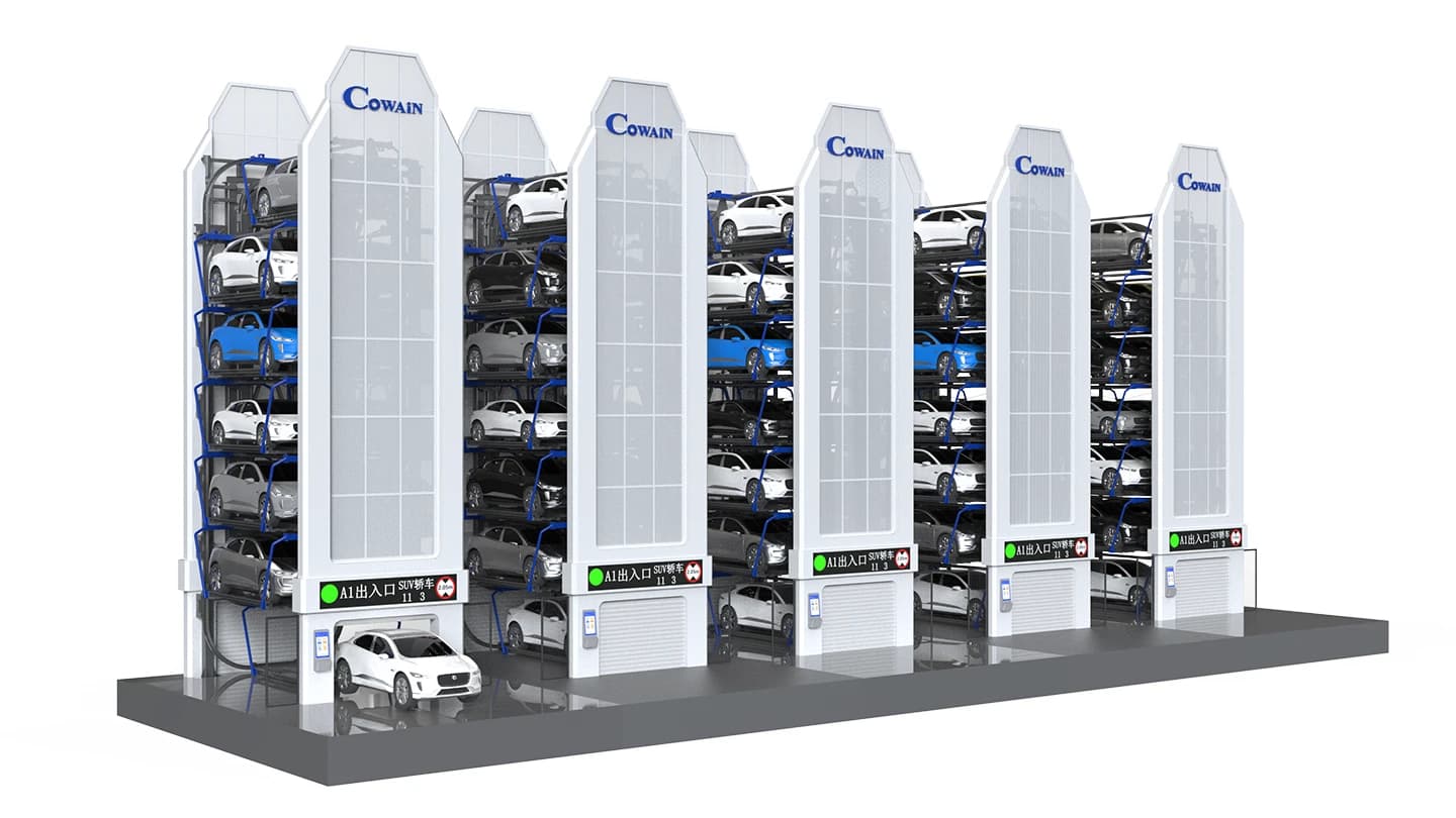 حلول المواقف الآلية الدوارة - CoPARK